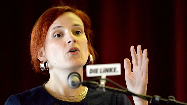 Katja Kipping widerspricht ihrer Kollegin Sahra Wagenknecht.