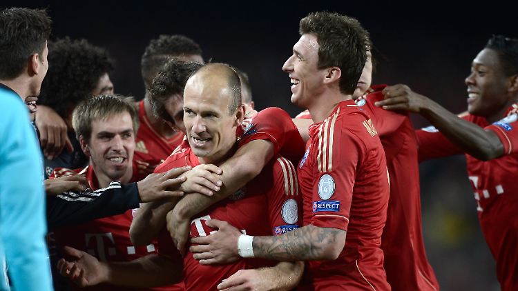 Nach der Machtdemonstration gegen den FC Barcelona stehen die Bayern zum dritten Mal in den vergangenen vier Jahren im Champions-League-Finale - gegen den BVB.