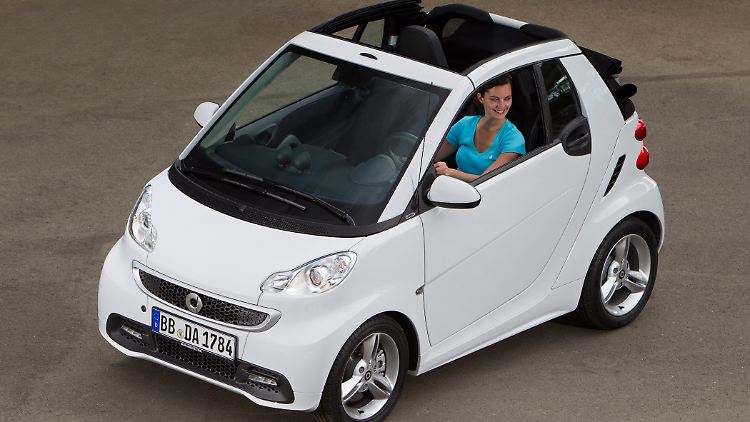 Derzeit das günstigste Frischluft-Fahrzeug: der Smart Fortwo.
