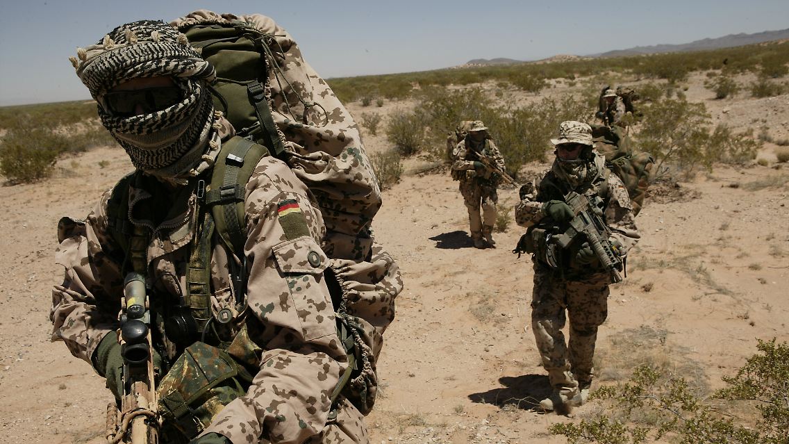 Ein Trupp des Kommando Spezialkräfte (KSK) - der Getötete war einer aus ihren Reihen.