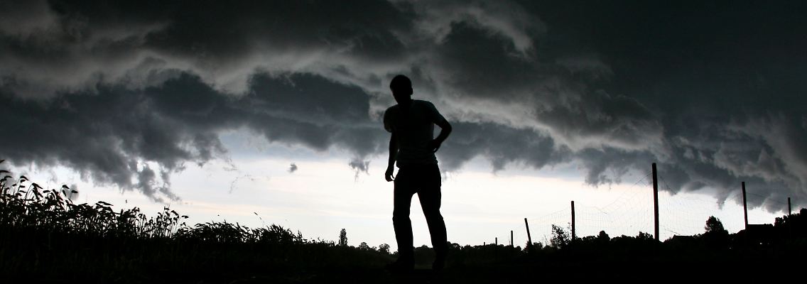 In Nordrhein-Westfalen ziehen dagegen Unwetter auf.