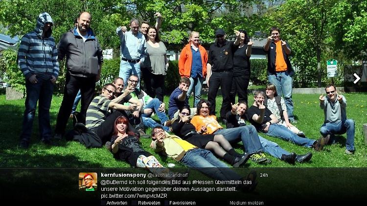 Ein Screenshot von Brandhoffs Twitter-Profil.