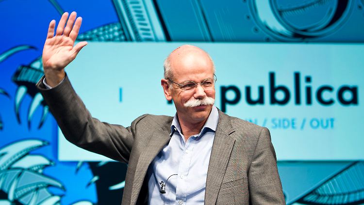Gefühltes Heimspiel: Dieter Zetsche bei der re:publica.