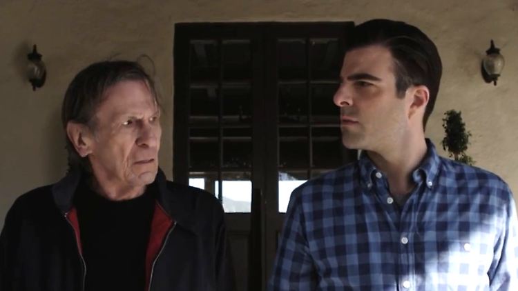 Zweimal Spock: Nimoy (l.) und Quinto.