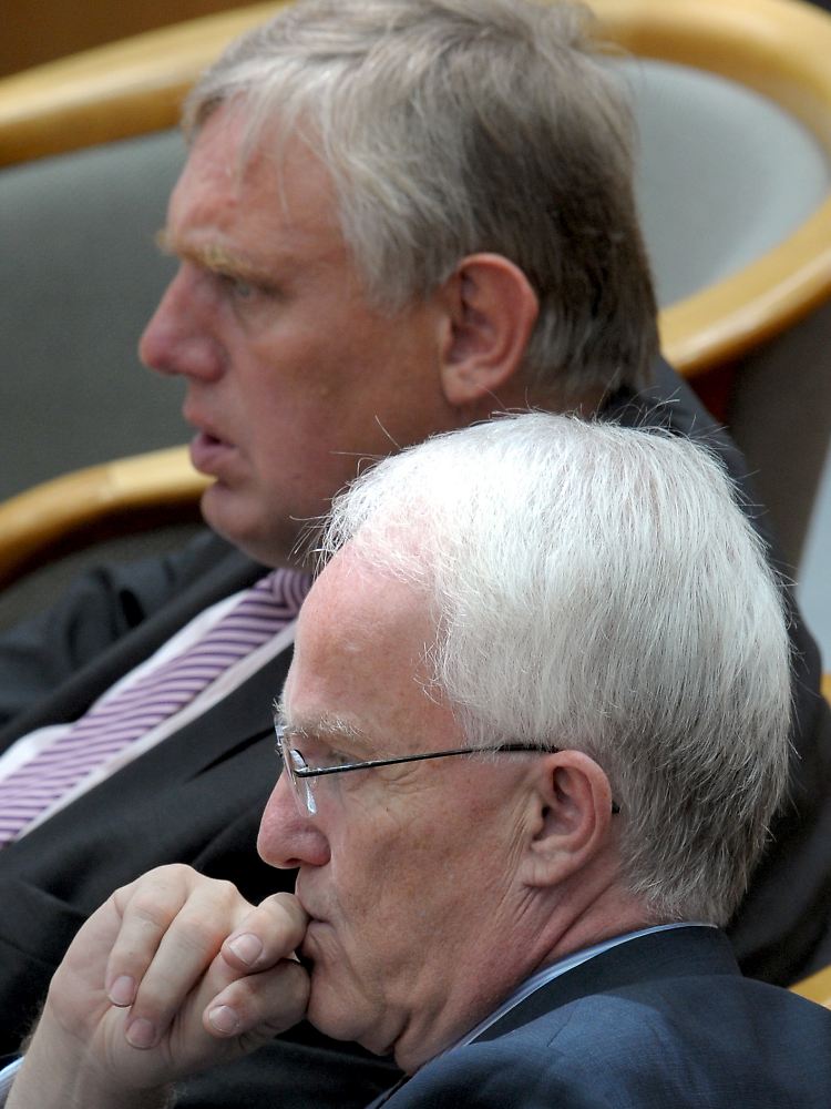 Welchen Kurs in der Opposition? Laumann mit dem ehemaligen Ministerpräsidenten Rüttgers.