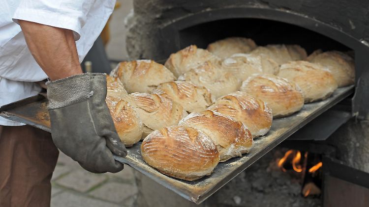 Frisch aus dem Ofen schmeckt Brot am besten.