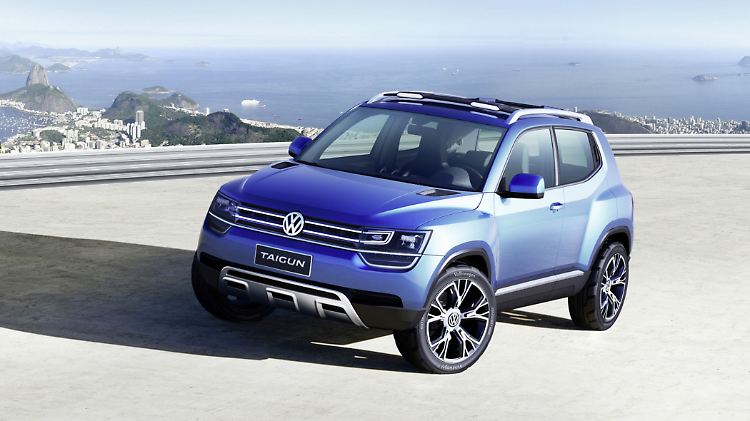Den Taigun, die SUV-Version des Up, soll es ab 2015 in Europa geben.