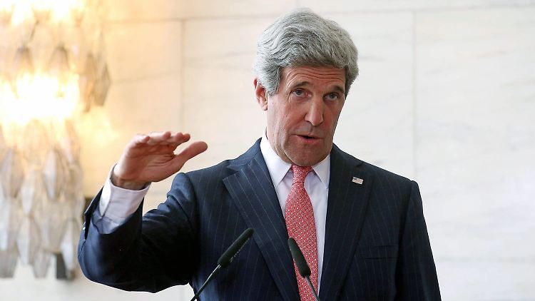 John Kerry erhebt schwere Vorwürfe gegen das Assad-Regime.