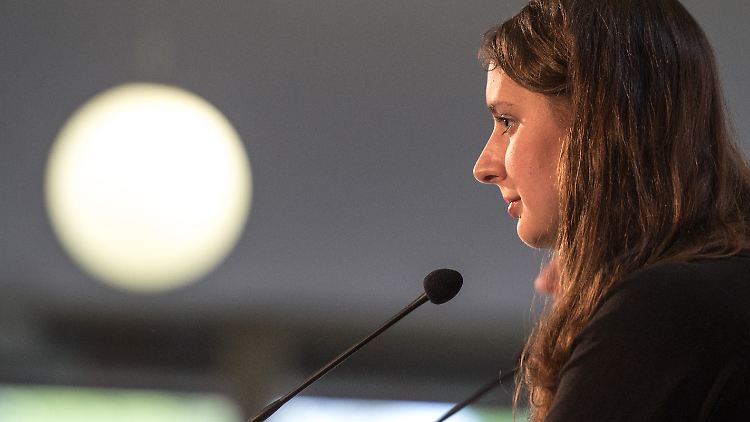 26 Jahre alt, mutig, kampfbereit: Katharina Nocun.