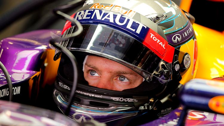 War ja nur Training: Sebastian Vettel.