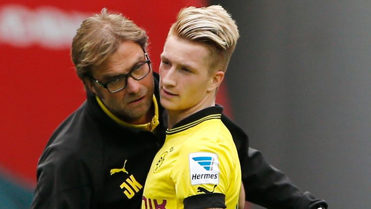 "Ich denke, es war die richtige Warnung": Marco Reus, hier mit Dortmunds Trainer Jürgen Klopp.