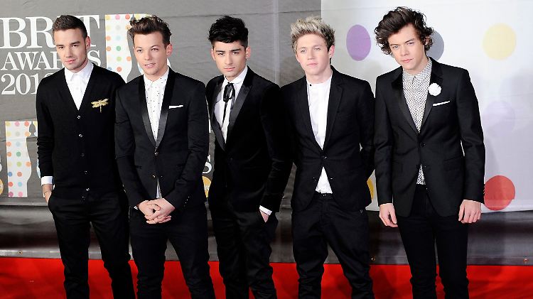 Die britische Boyband One Direction.