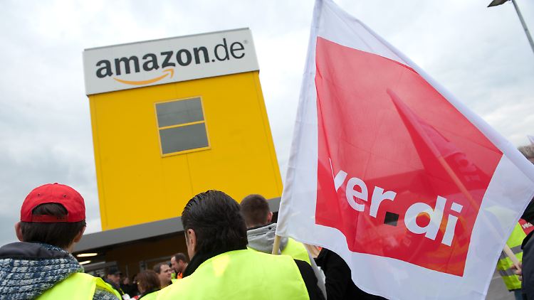 Bei Deutschlands größtem Internethändler Amazon wird erstmals ganztägig gestreikt.