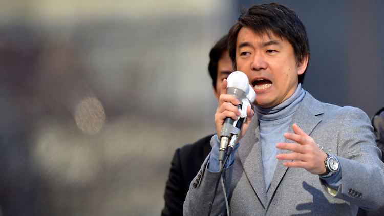 Bekannt für seine umstrittenen Äußerungen: Toru Hashimoto, der Bürgermeister von Osaka.