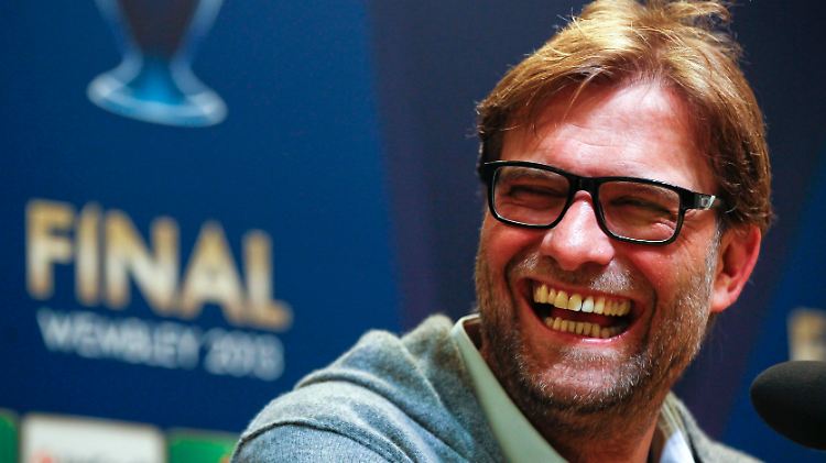 Entspannt und vorfreudig: BVB-Trainer Jürgen Klopp.