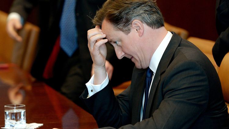 David Cameron in New York.