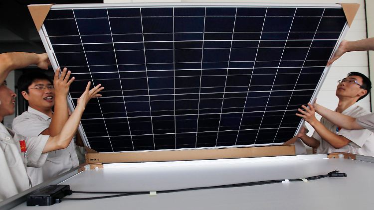 Die EU hat Strafzölle auf chinesische Solarmodule verhängt. Nun droht China mit Vergeltung.