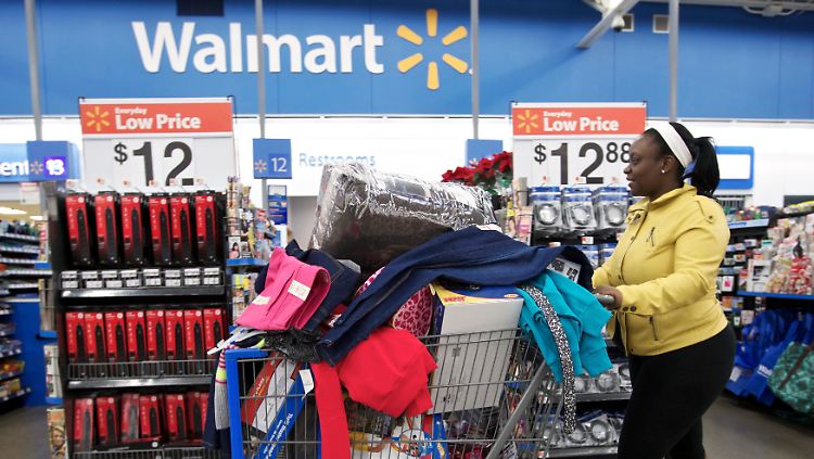 Wal-Mart bleibt hinter den Erwartungen zurück.