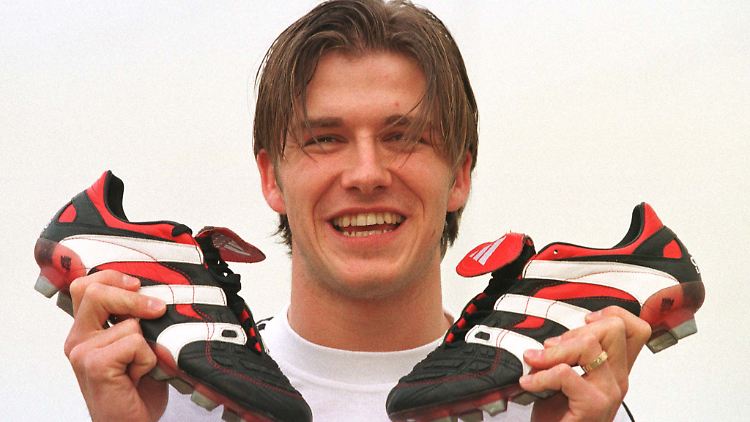 Auch der junge David Beckham hatte nicht immer so schöne Zähne wie heute.