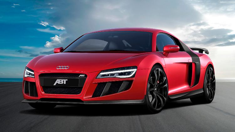 Nach dem Facelift durch Abt kommt der R8 deutlich aggressiver daher.