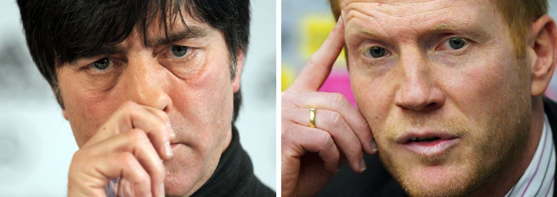 Nicht mehr unversöhnlich: Löw und DFB-Sportdirektor Matthias Sammer.