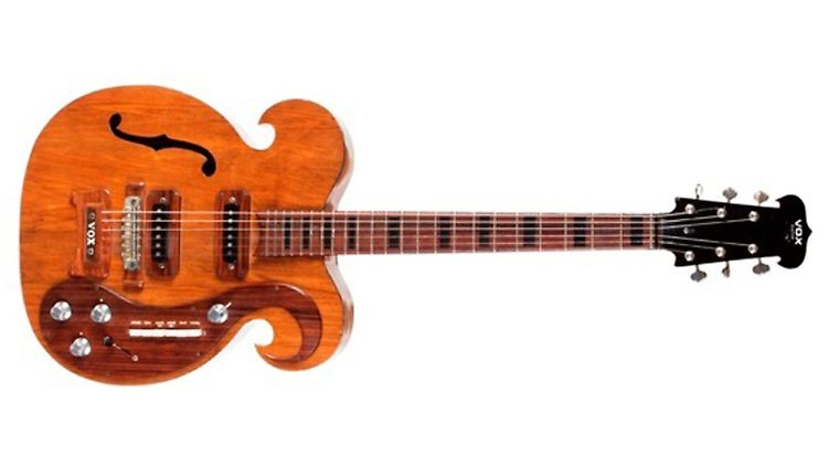 Von wem die VOX-Gitarre nun gespielt wird, ist unbekannt.