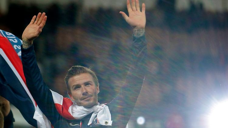 Mit 38 Jahren will Beckham mehr Zeit mit seiner Familie verbringen - und mit Werbeaufträgen.