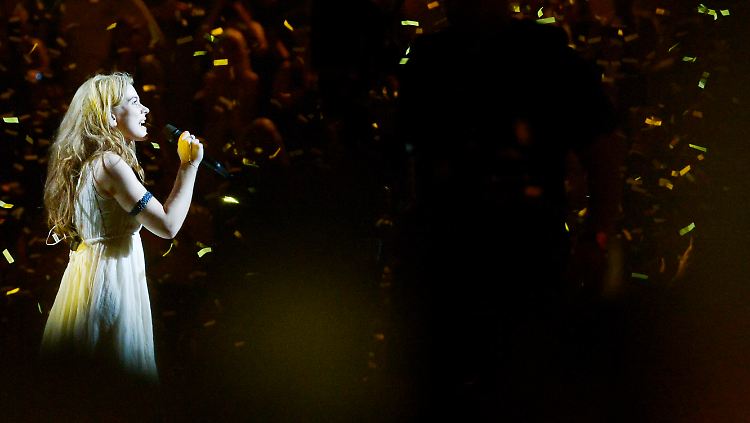 Sang ihr Land an die Spitze: Emmelie de Forest.