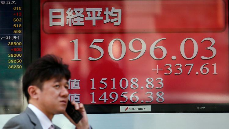 An der japanischen Börse geht dei Rekordjagd weiter.