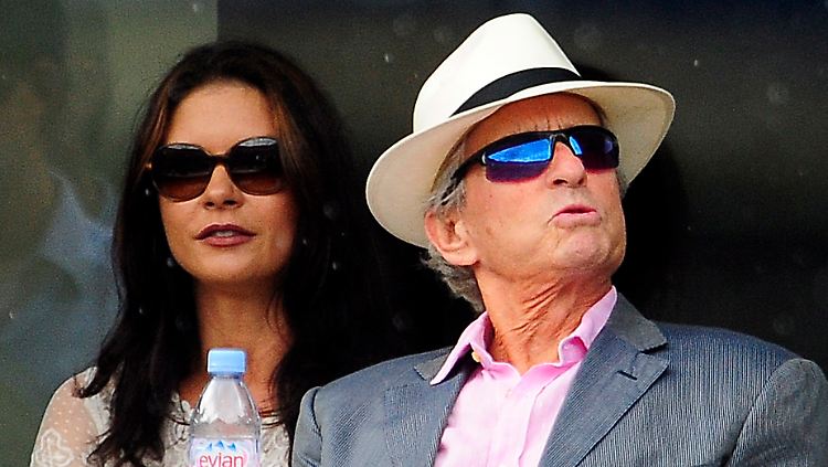 Catherine Zeta-Jones an der Seite ihres Mannes Michael Douglas.