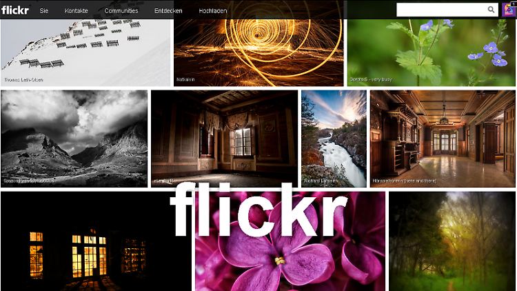 Flickr zeigt Fotos jetzt größer und mit weniger Abstand an. Außerdem gibt es eine neue Diashow-Funktion.