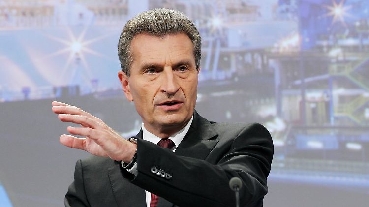 EU-Energiekommissar Günther Oettinger will Fracking EU-weit erlauben.