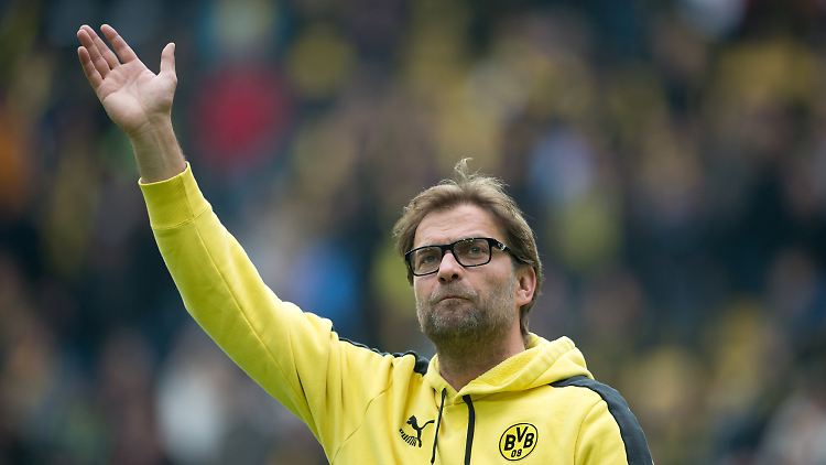 BVB-Coach Jürgen Klopp ist schon in Finalstimmung.