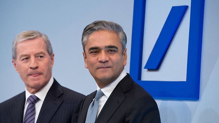 Seit einem Jahr an der Spitze der Deutschen Bank: Jürgen Fitschen und Anshu Jain.