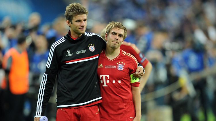 Zwei, die sich nach internationaler Reputation sehnen: Thomas Müller und Philipp Lahm.