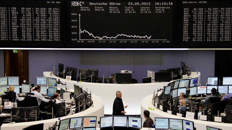 Flache Dax-Linie: Für viele das Bild einer überfälligen Korrektur. 
