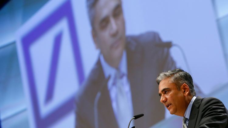 "Danke für ihre Geduld mit meinem Deutsch", sagt Deutsche-Bank-Chef Anshu Jain auf der Hauptversammlung des größten deutschen Finanzinstituts.