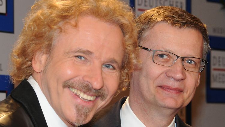 Das zukünftige Fernseh-Dreamteam? Gottschalk (l.) und Jauch.