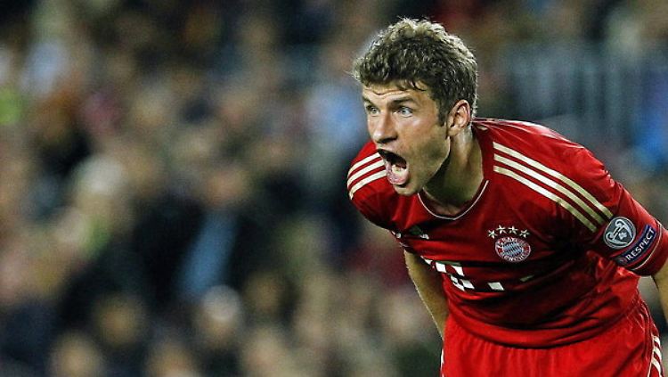 Motiviert: Thomas Müller.