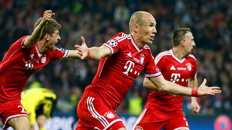 Vom Chancentod zum Siegtorschützen: Arjen Robben erlebte in Wembley eine Achterbahnfahrt mit Happy End.