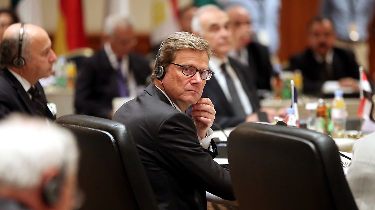 Bundesaußenminister Guido Westerwelle: "Das Schlechteste wäre ein Signal der Uneinigkeit".