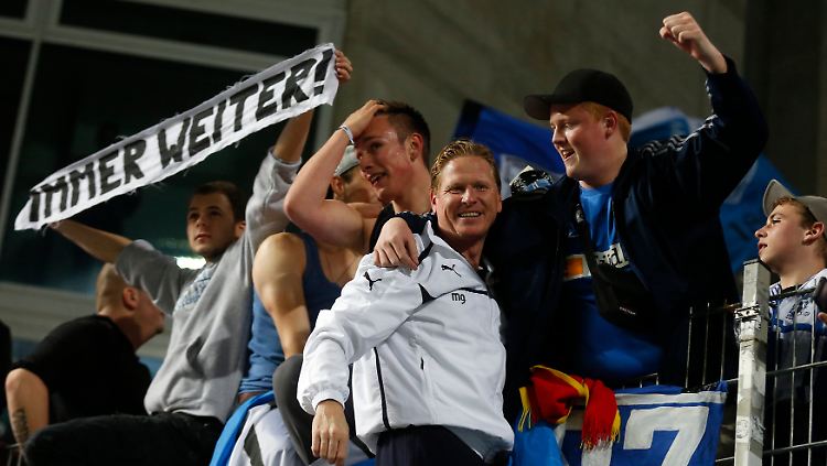 "Immer weiter", mit diesem Motto und klugen Entscheidungen belebte Nottrainer Markus Gisdol die schon totgesagten Hoffenheimer wieder.