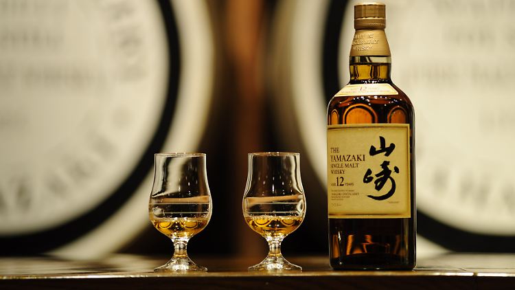 Yamazaki-Whisky wird auch in Deutschland verkauft.