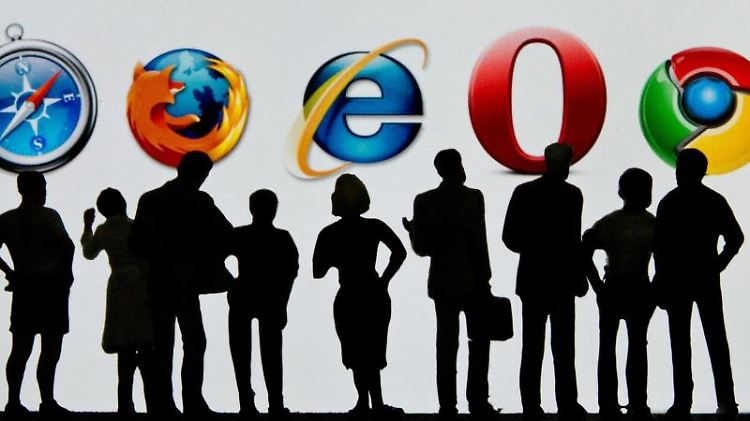 Unter den fünf wichtigsten Browsern schnitt