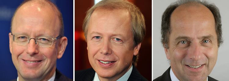 Jan Metzger, Tom Buhrow und Stefan Kürten (v.l.) standen zur Wahl.