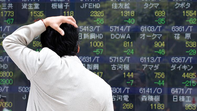 Anleger an der Tokioter Börse brauchen derzeit starke Nerven.