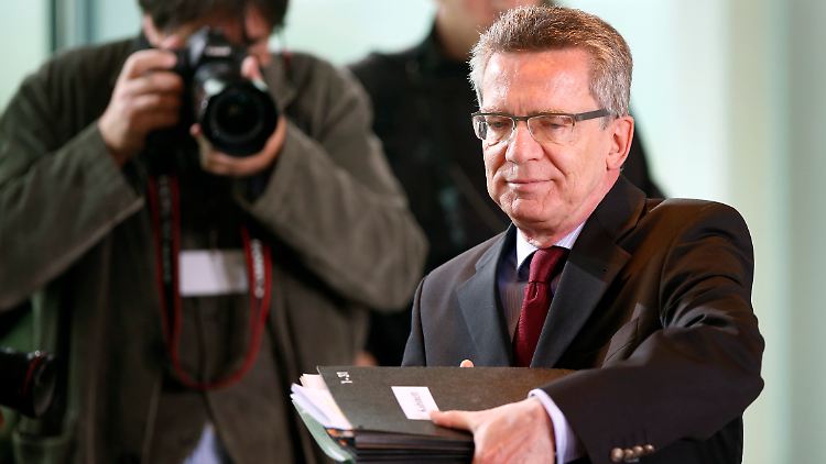 Thomas de Maizière erlebt schwierige Tage.