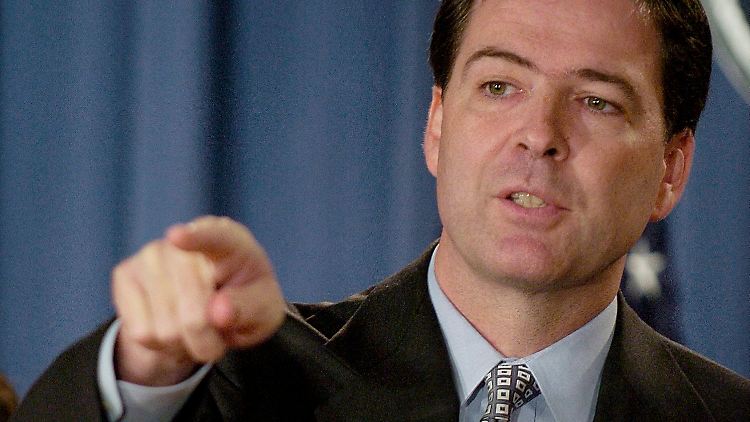 James Comey hatte für drei Jahre ein Regierungsamt inne.