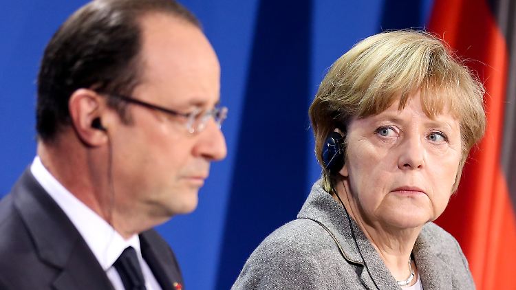 Immer wieder grüßt das Murmeltier: Merkel und Hollande tragen schwer an der deutsch-französischen Freundschaft.