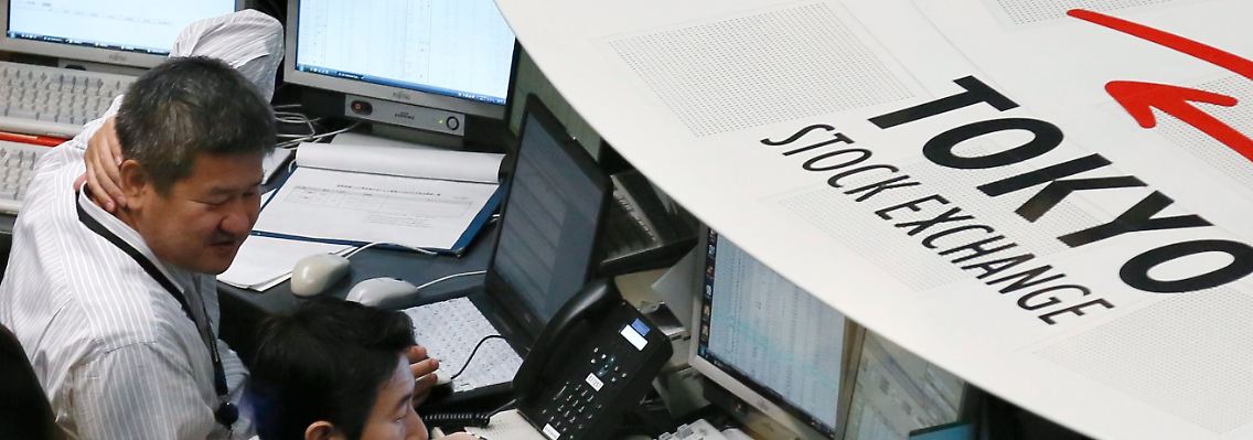 Kursaufschwung in Japan: Anleger knüpfen große Hoffnungen an den schwächeren Yen.